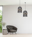 Canarm - IPL2154B03BP - Three Light Pendant - Kara - Matte Black