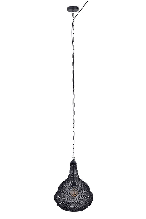 Canarm - IPL2178B01BK - One Light Pendant - Agra - Black