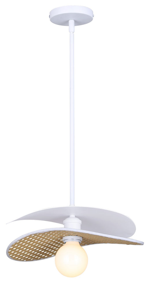 Canarm - IPL2181B01WHP - One Light Pendant - Elodie - Matte White