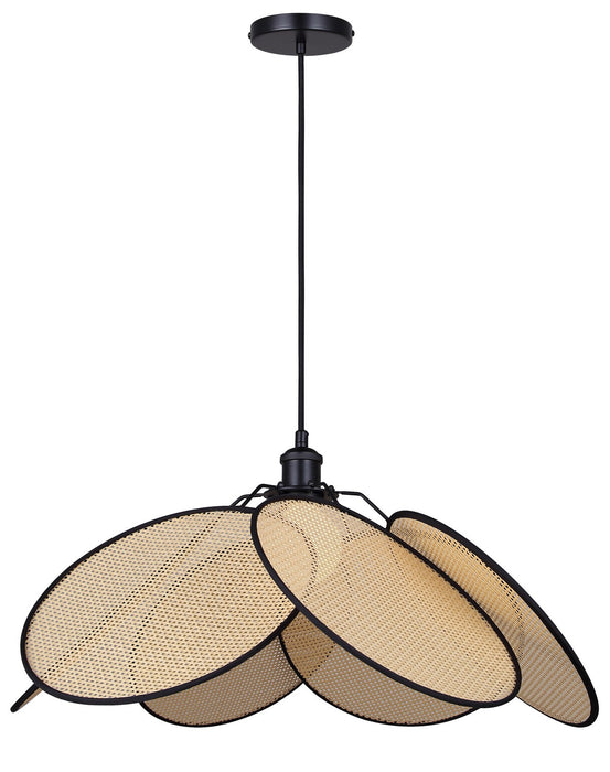 Canarm - IPL2182B01BKP - One Light Pendant - Madison - Matte Black