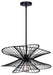 Canarm - IPL2193B01BK - One Light Pendant - Channel - Black