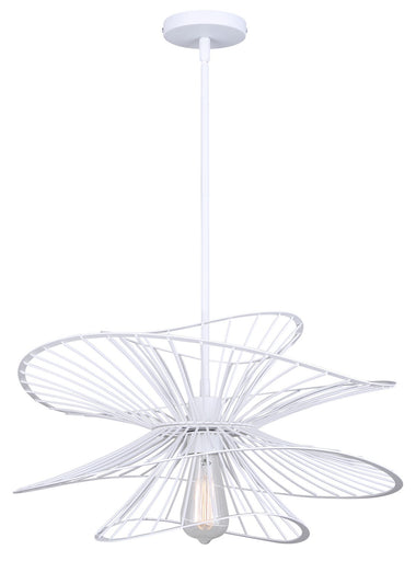 Channel One Light Pendant White
