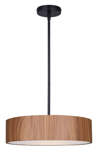 Dexter Three Light Pendant Matte Black