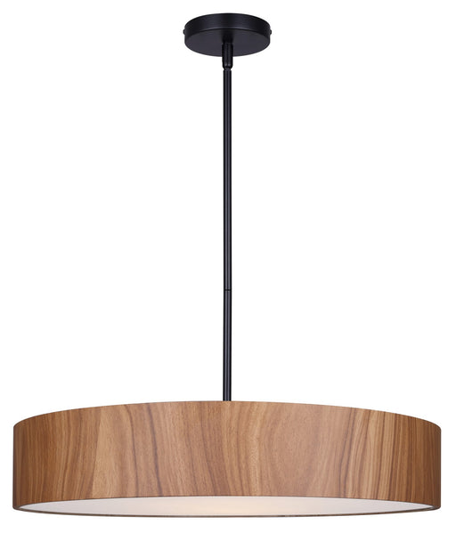 Canarm - IPL318A04BKW22 - Four Light Pendant - Dexter - Matte Black