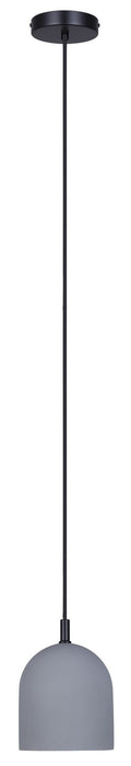 Canarm - IPL729B01BK6-GY - One Light Pendant - Jack - Matte Black