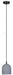 Canarm - IPL729B01BK6-GY - One Light Pendant - Jack - Matte Black