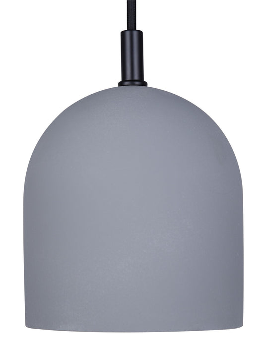 Canarm - IPL729B01BK6-GY - One Light Pendant - Jack - Matte Black