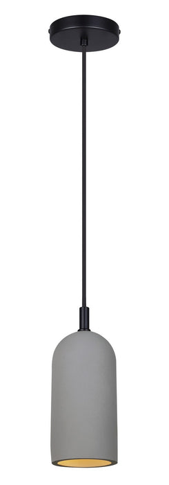 Canarm - IPL729B01BK-GY - One Light Pendant - Jack - Grey