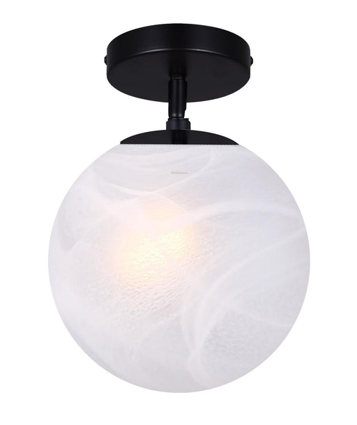 Canarm - ISF1229A01BK - One Light Semi Flush Mount - Mackenna - Black