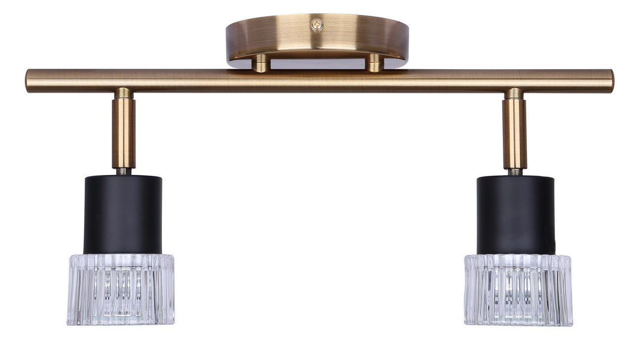 Canarm - IT1161A02BKG10 - Two Light Track Lighting - Elsee - Black