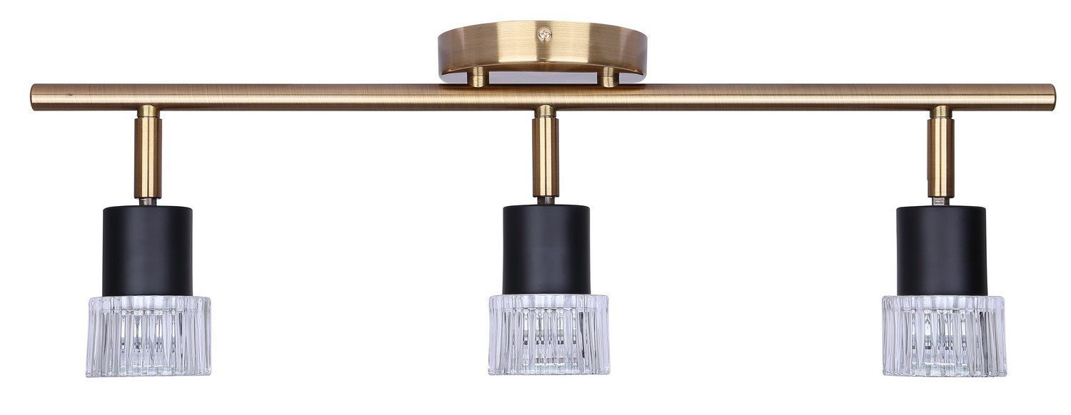 Canarm - IT1161A03BKG10 - Three Light Track Lighting - Elsee - Black