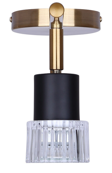 Canarm - IT1161A03BKG10 - Three Light Track Lighting - Elsee - Black