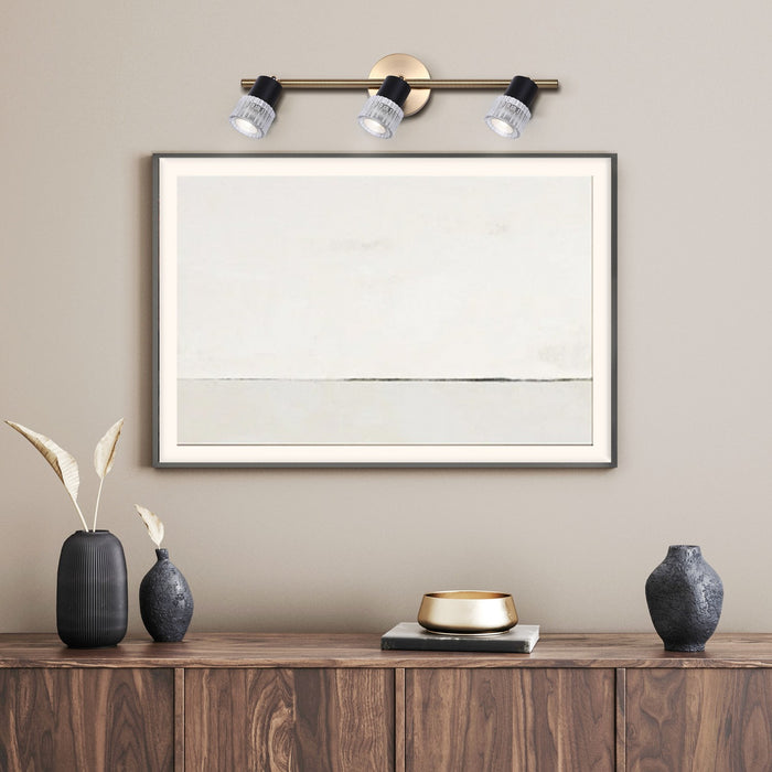 Canarm - IT1161A03BKG10 - Three Light Track Lighting - Elsee - Black