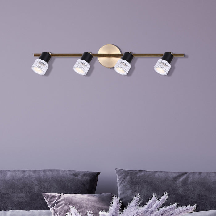 Canarm - IT1161A04BKG10 - Four Light Track Lighting - Elsee - Black