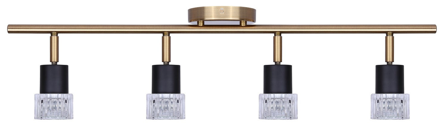 Canarm - IT1161A04BKG10 - Four Light Track Lighting - Elsee - Black