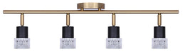 Canarm - IT1161A04BKG10 - Four Light Track Lighting - Elsee - Black