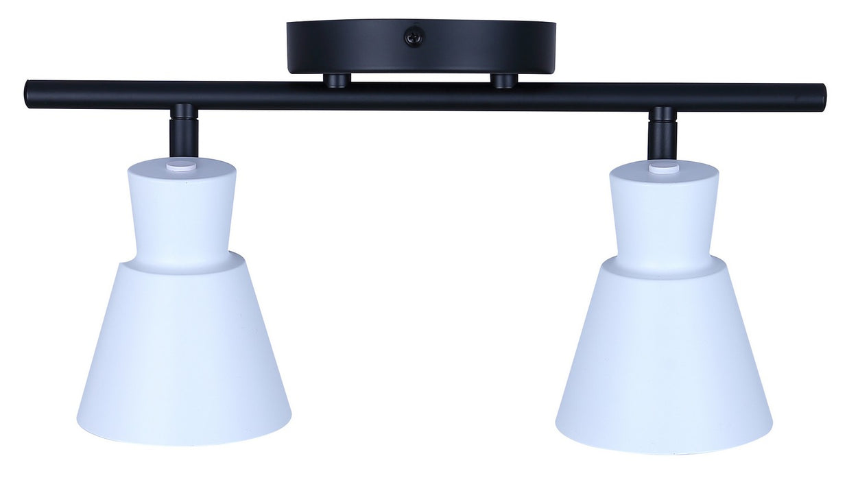 Canarm - IT1163A02BW10 - Two Light Track Lighting - Radley - White