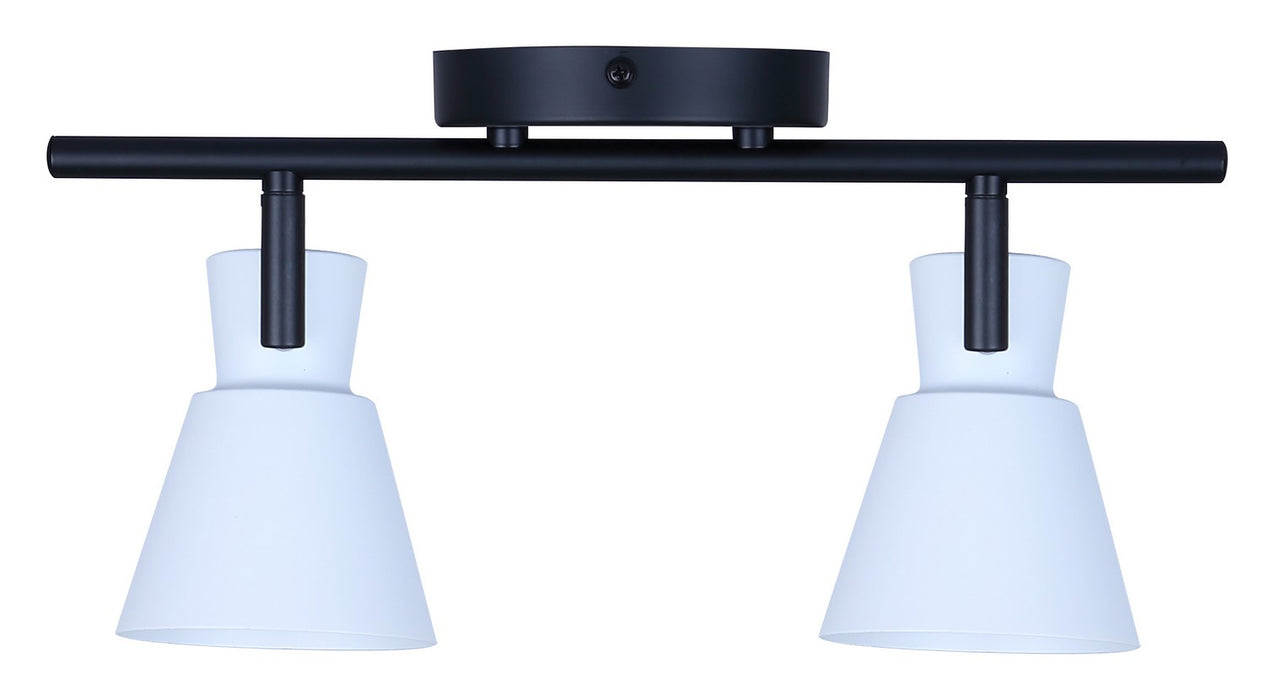 Canarm - IT1163A02BW10 - Two Light Track Lighting - Radley - White