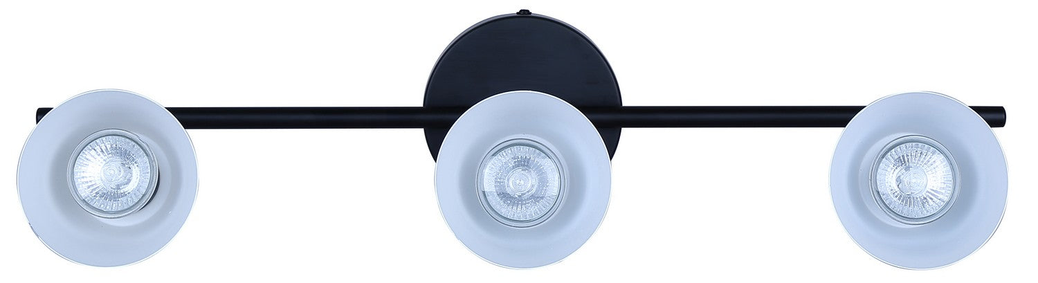 Canarm - IT1163A03BW10 - Three Light Track Lighting - Radley - Black/White