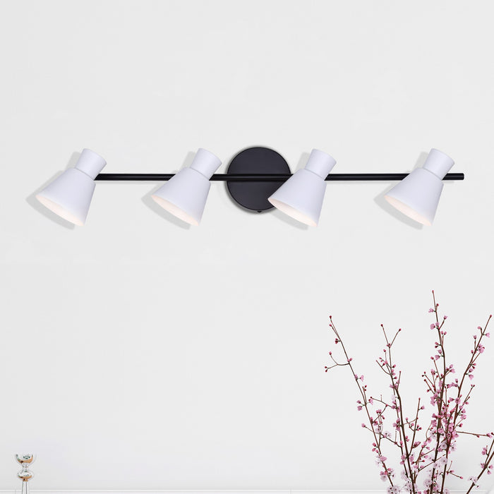 Canarm - IT1163A04BW10 - Four Light Track Lighting - Radley - White