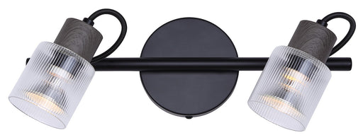 Canarm - IT1198A02BKW10 - Two Light Track Light - Owen - Black