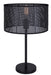 Canarm - ITL1149A22BK-BPR - One Light Table Lamp - Bellamy - Matte Black