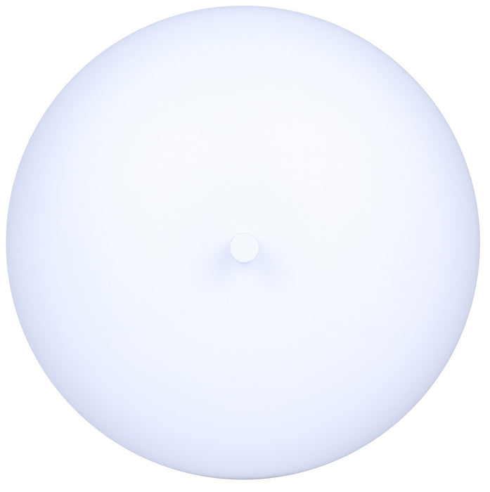 Canarm - ITL1152A18WHW - One Light Table Lamp - Caleb - Matte White & Faux Wood