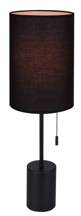Canarm - ITL1164A23BK - One Light Table Lamp - Flint - Black