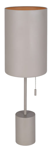 Flint One Light Table Lamp Grey