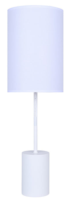 Canarm - ITL1164A23WH - One Light Table Lamp - Flint - White