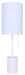 Canarm - ITL1164A23WH - One Light Table Lamp - Flint - White