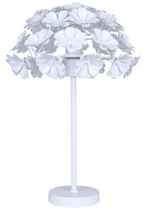 Canarm - ITL2022B23WH - One Light Table Lamp - Cassia - White