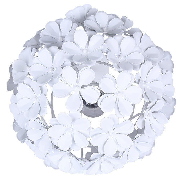 Canarm - ITL2022B23WH - One Light Table Lamp - Cassia - White
