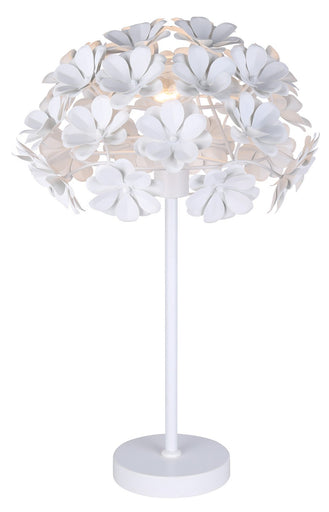 Cassia One Light Table Lamp White