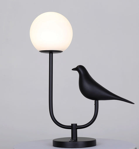 Avis One Light Table Lamp Matte Black