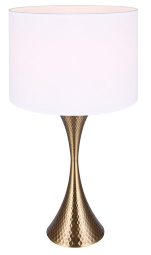 Mica One Light Table Lamp Gold