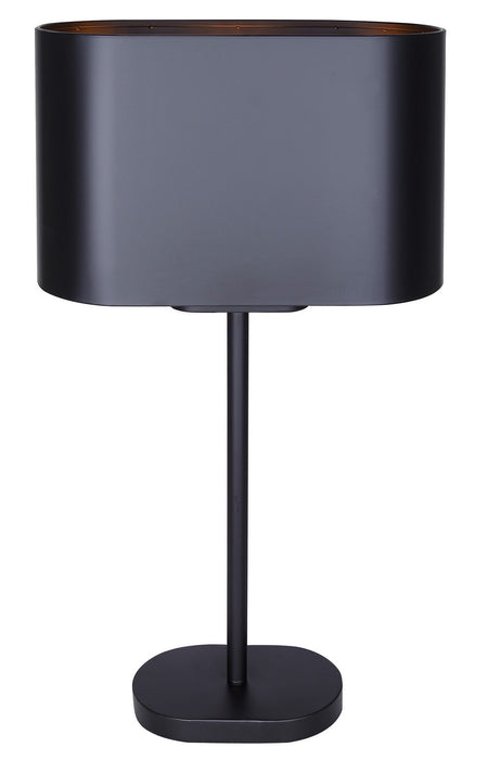 Canarm - ITL2132B24BK - One Light Table Lamp - Kov - Matte Black