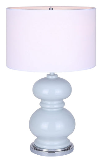Biely One Light Table Lamp Light Blue