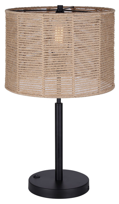 Canarm - ITL2134B24BK - One Light Table Lamp - Lano - Matte Black