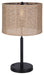 Canarm - ITL2134B24BK - One Light Table Lamp - Lano - Matte Black