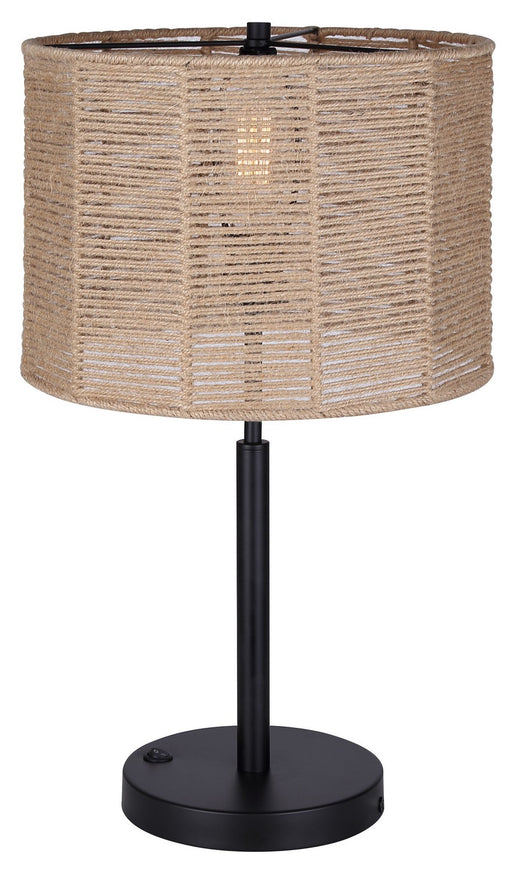 Canarm - ITL2134B24BK - One Light Table Lamp - Lano - Matte Black