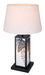 Canarm - ITL2138B26BK - Two Light Table Lamp - Coy - Matte Black