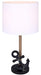 Canarm - ITL2139B26BK - One Light Table Lamp - Sidro - Matte Black