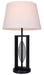Canarm - ITL2140B26BK - One Light Table Lamp - Willow - Matte Black