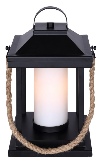 Canarm - ITL2142B13BKR - One Light Table Lamp - Kyler - Matte Black And Rope