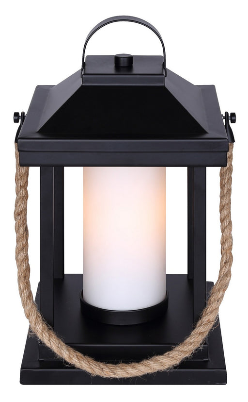 Canarm - ITL2142B13BKR - One Light Table Lamp - Kyler - Matte Black And Rope