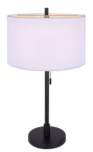 Carmynn One Light Table Lamp Black