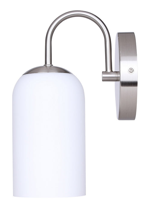 Canarm - IVL1130A01BN - One Light Vanity - Novalee - Brushed Nickel