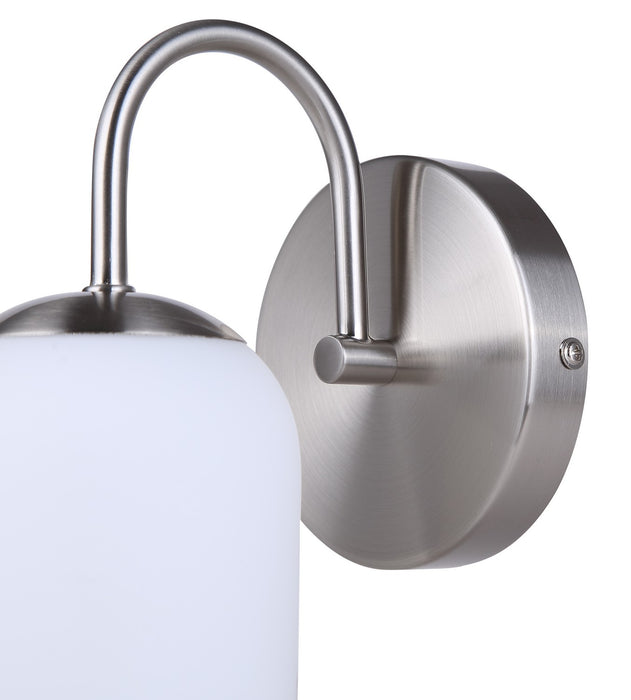 Canarm - IVL1130A01BN - One Light Vanity - Novalee - Brushed Nickel