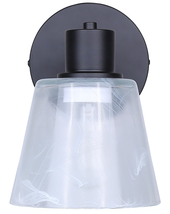 Canarm - IVL1151A01BK - One Light Vanity - Luelle - Black